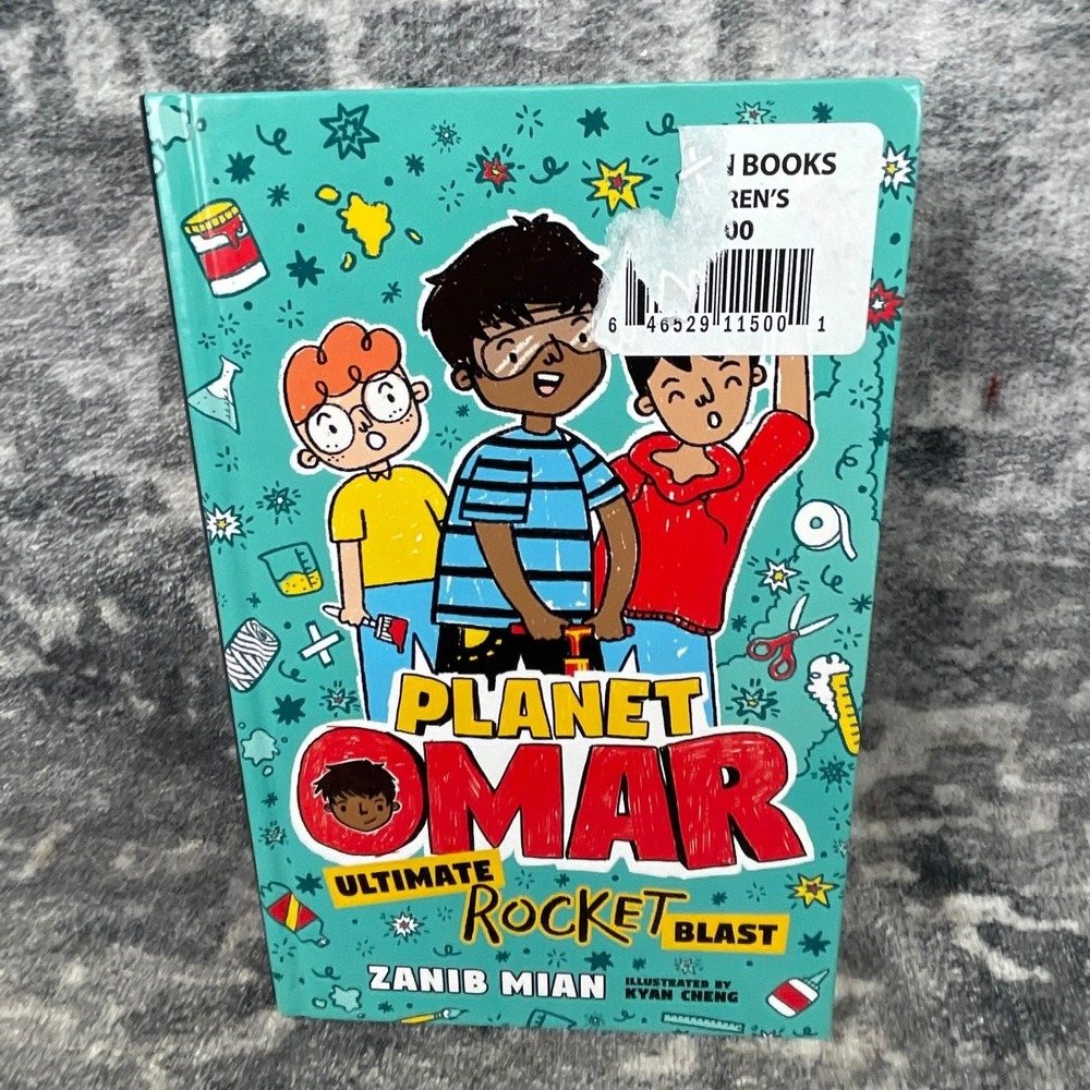 Planet Omar Zanib Mian Ultimate Rocket Blast Childrens Chapter Book Mystery STEM